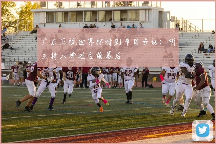 广东卫视世界杯特别节目专访：听主持人讲述台前幕后